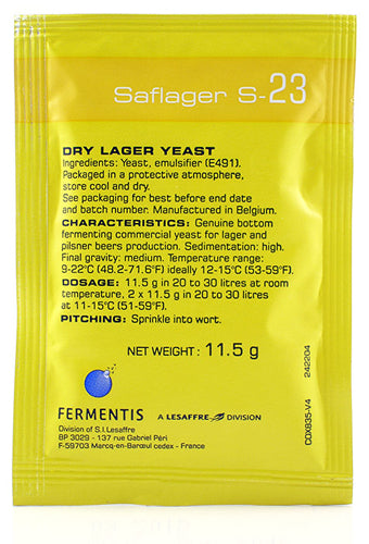 Fermentis Saflager S-23 Dry Lager Yeast