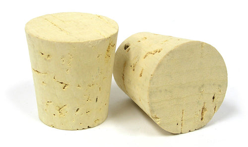 No. 16 Tapered Cork for 5 gallon carboy (each)
