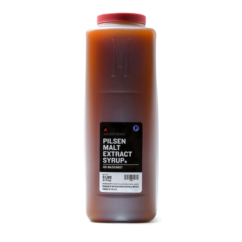 6 Lbs. Briess Pilsen Malt Extract Syrup (LME).