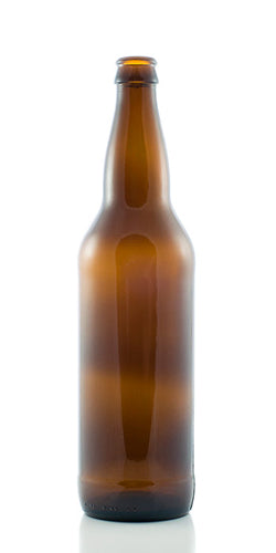 Beer Bottles 22 oz Amber Longneck (Case of 12)