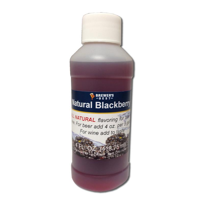 Bottle of Natural Blackberry Flavoring