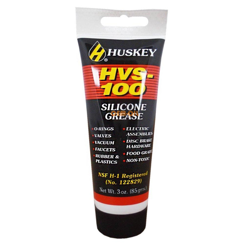 A 3-ounce tube container of Huskey HVS-100 Food Grade Gasket Lubricant