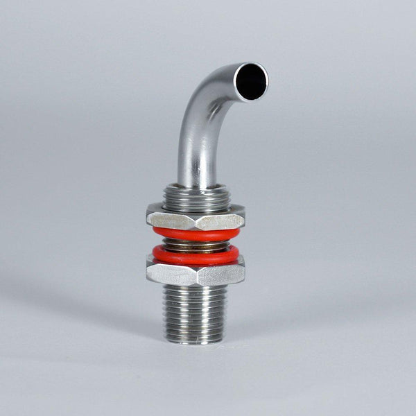 IsoFlow Single Piece Bulkhead