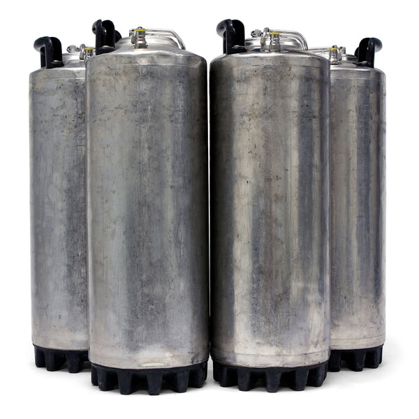 Four Reconditioned ball lock corny kegs