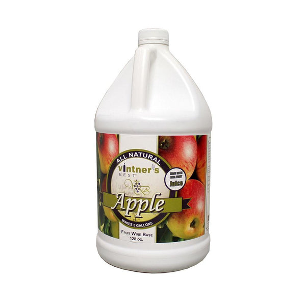 Vintner's Best Apple Fruit Wine Base 128 oz.