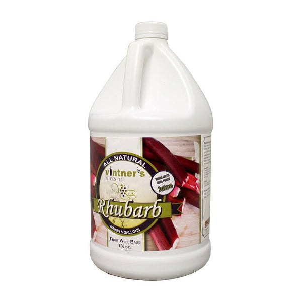 Vintner's Best Rhubarb Fruit Wine Base 128 oz.