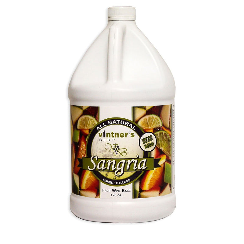 Vintner's Best Sangria Fruit Wine Base 128 oz.