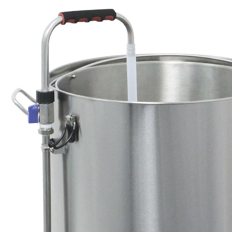 Clse up of Grainfather S40 S-Series Electric All-in-One All-Grain Brewing System recirculation arm