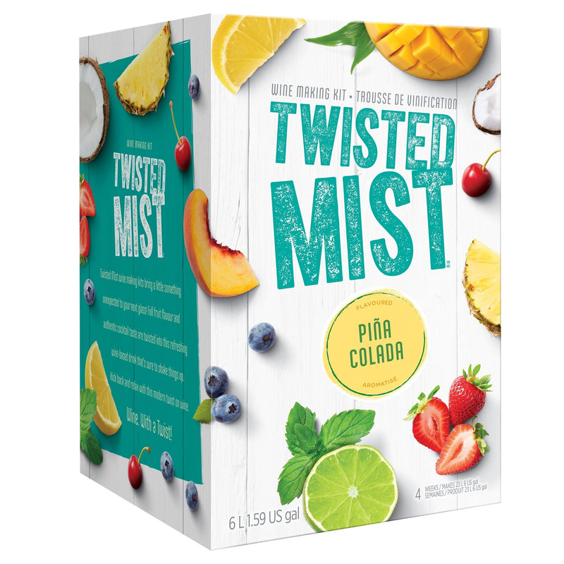 ox of Pina Colada Wine Recipe Kit - Winexpert Twisted Mist Limited Edition