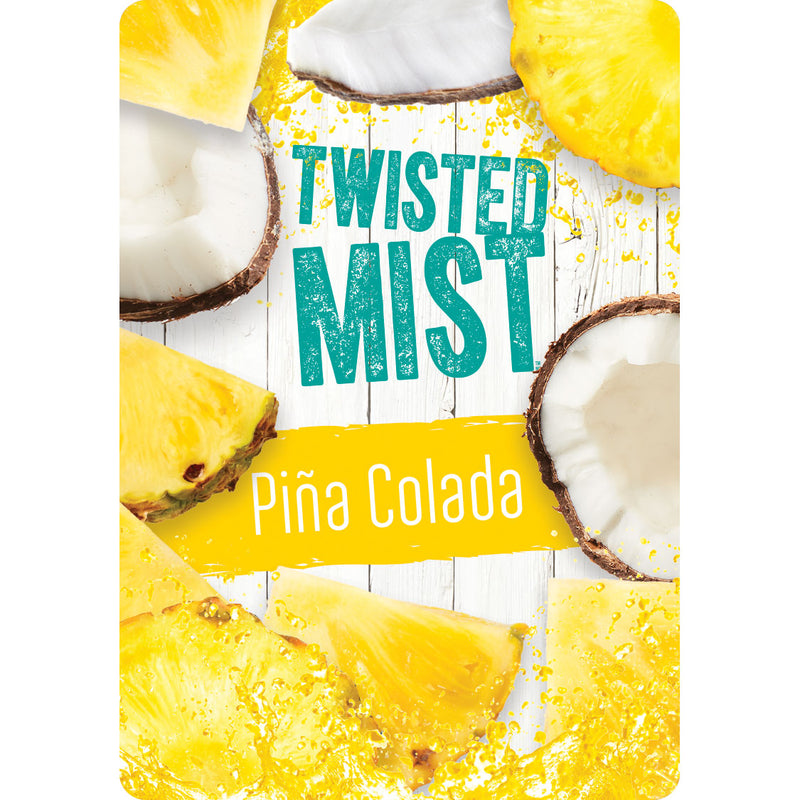 Label for Pina Colada Wine Recipe Kit - Winexpert Twisted Mist Limited Edition