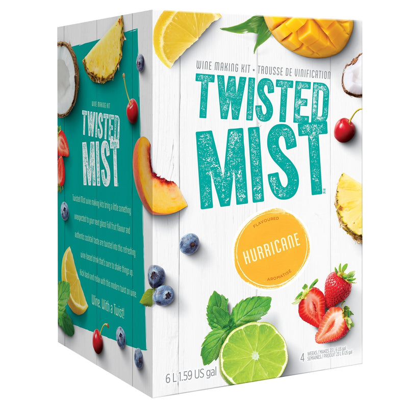 Box of Hurricane Wine Recipe Kit - Winexpert Twisted Mist Limited Edition