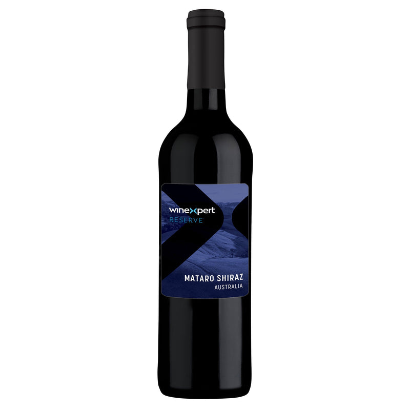 Bottle of Australian Mataro Shiraz Wine