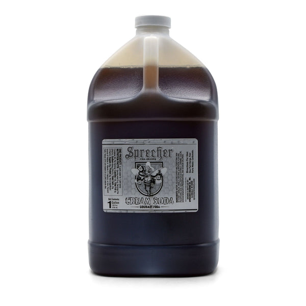 Sprecher Cream Soda Soda Syrup 1 Gallon