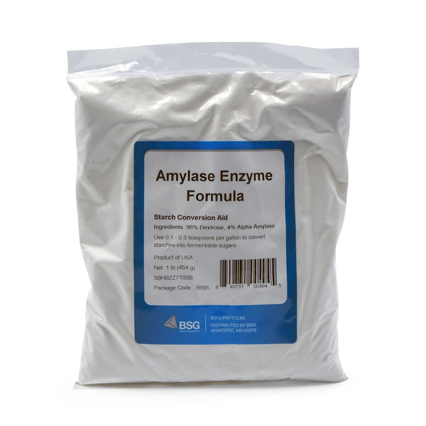 1 pound bag of Amylase enzyme formula