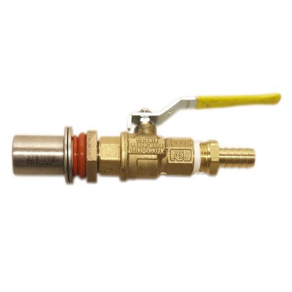 The Bronze Cooler Valve with barb