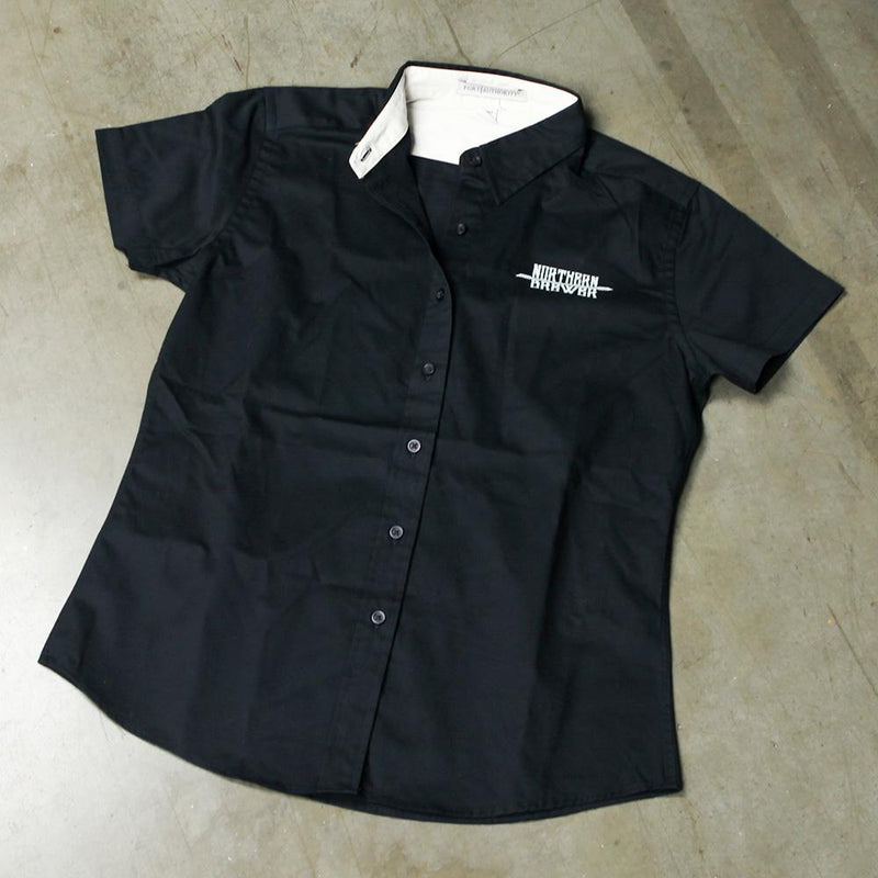 Northern Brewer Minneapolis Hop Head Woman's Workshirt - Black