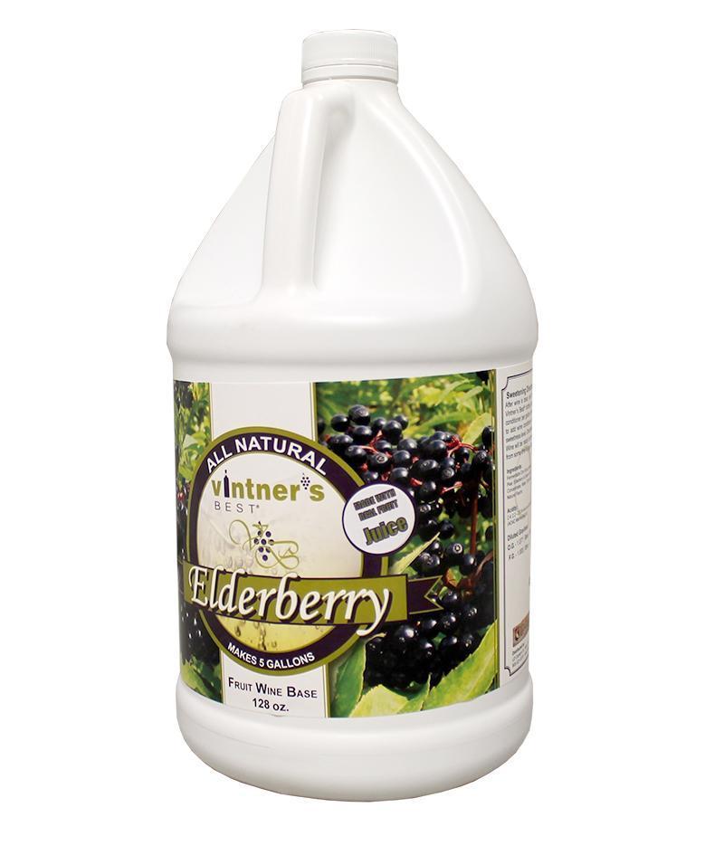 128-ounce container of Vintner's Best® Elderberry Fruit Wine Base