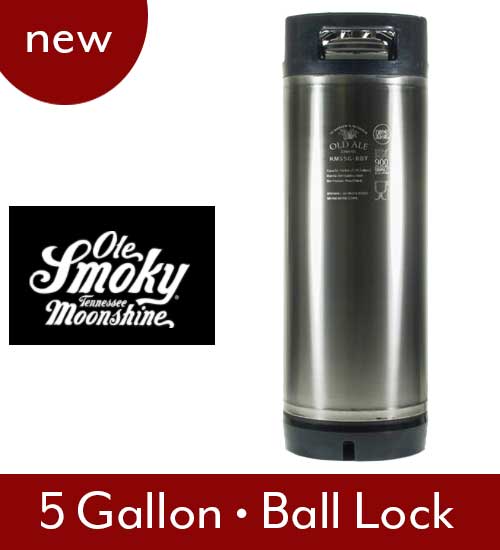 New 5 Gallon Ball Lock Keg - prepped for OSM cocktails