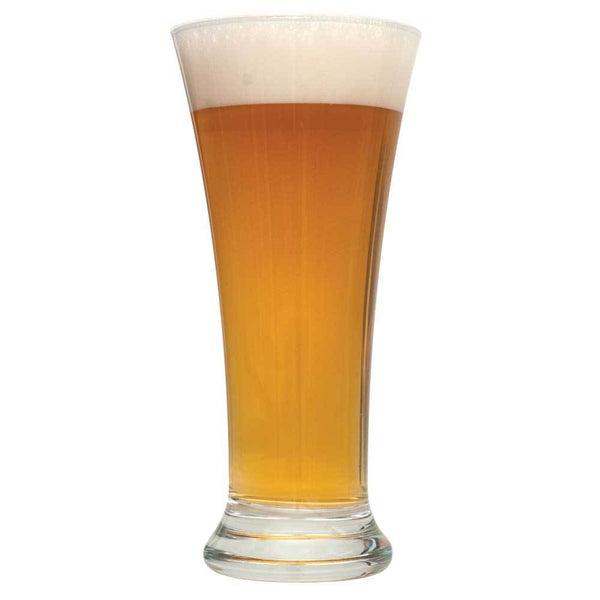 Glass of Homebrewed Hank's Hefeweizen