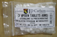 Potassium Metabisulfite Campden Tablets (100 ct.)