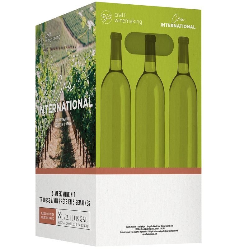 Germany Riesling Wine Kit - RJS Cru International right side of the box