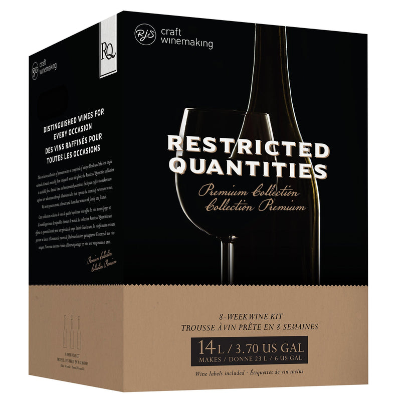 RJS RQ23 Elegant Chenin Blanc Chardonnay Wine Kit Box Front