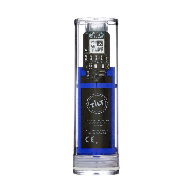 The blue Tilt Digital Hydrometer and Thermometer