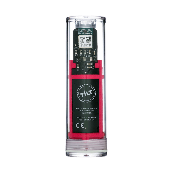 The pink Tilt Digital Hydrometer and Thermometer