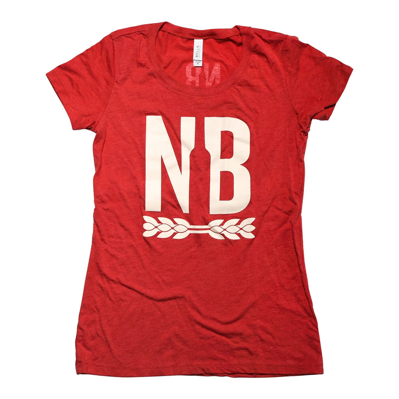 NB Woman's Red T-Shirt Front