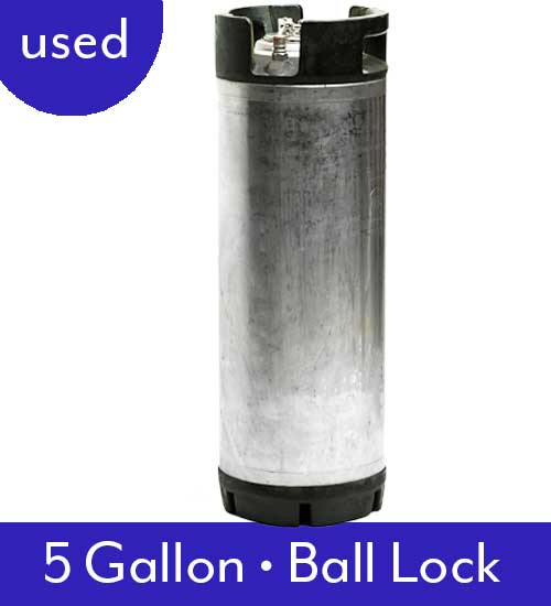 5 Gallon Cornelius Keg, Ball Lock (Used)