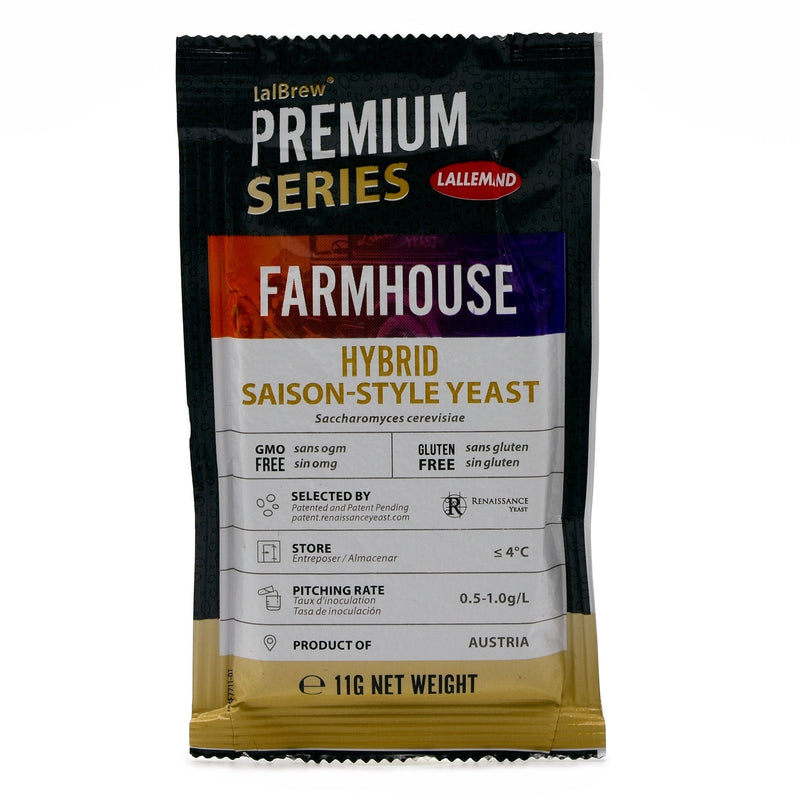 Frontside of LalBrew® Farmhouse™ Dry Yeast package