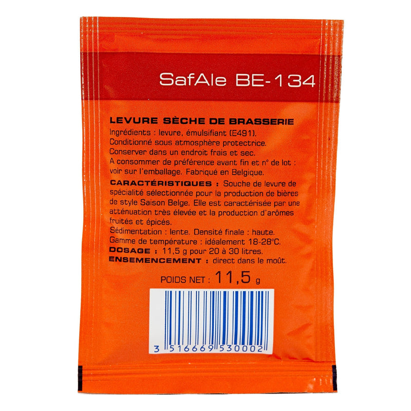 safale be-134 yeast back