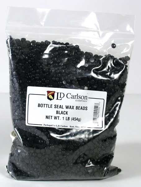 Bottle Seal Wax Beads - Black