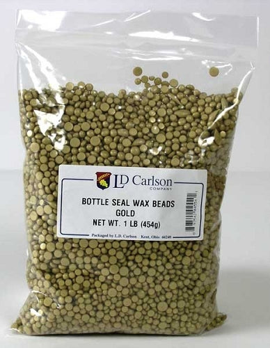 Bottle Seal Wax Beads - Gold