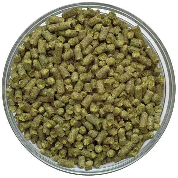 Cluster Hop Pellets in a display bowl