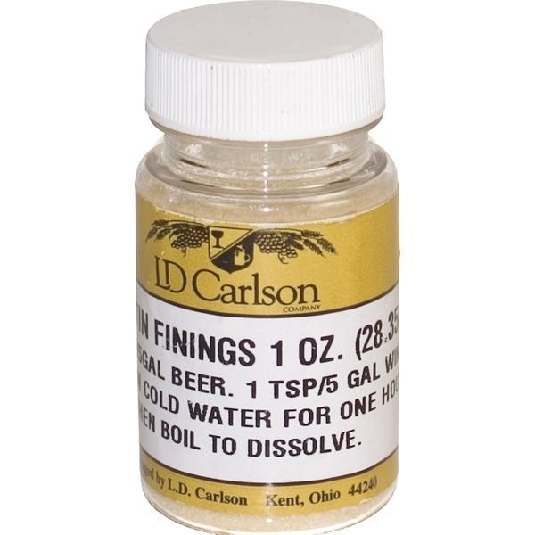 1-ounce bottle of Gelatin Finings