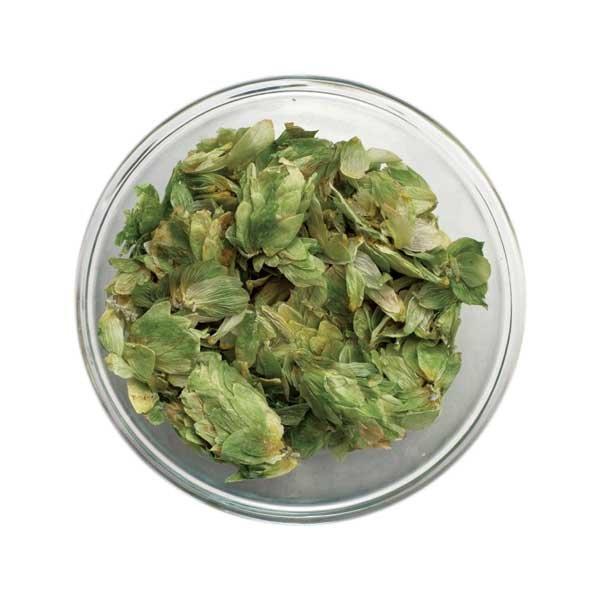 Small bowl of Mosaic Leaf Hops