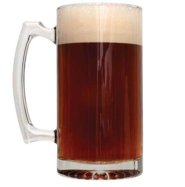 Caribou Slobber homebrew in a mug