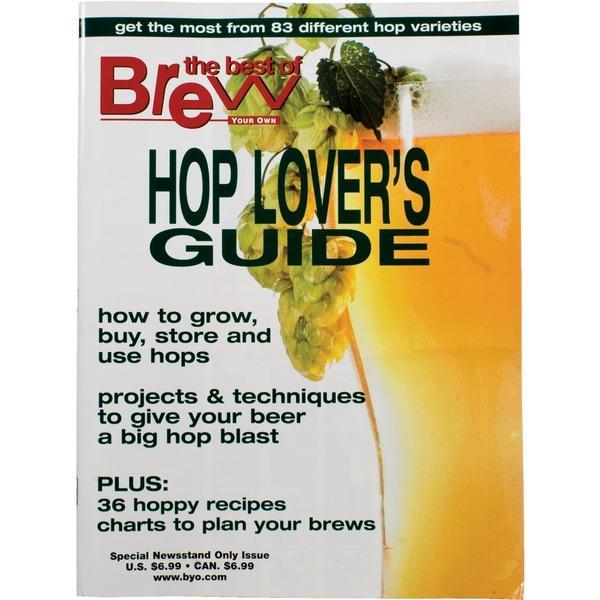 The front cover of Brew Your Own Magazine - Hop Lover's Guide edition