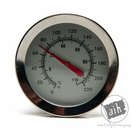 12" Long Stem Dial Thermometer
