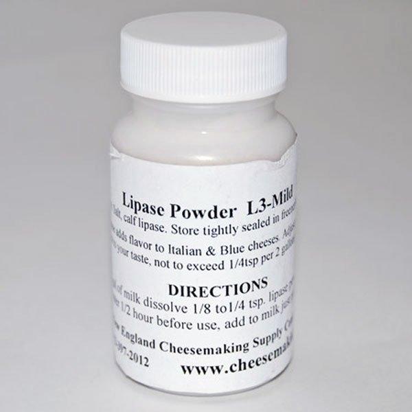 1-ounce container of Italase Mild Lipase Powder