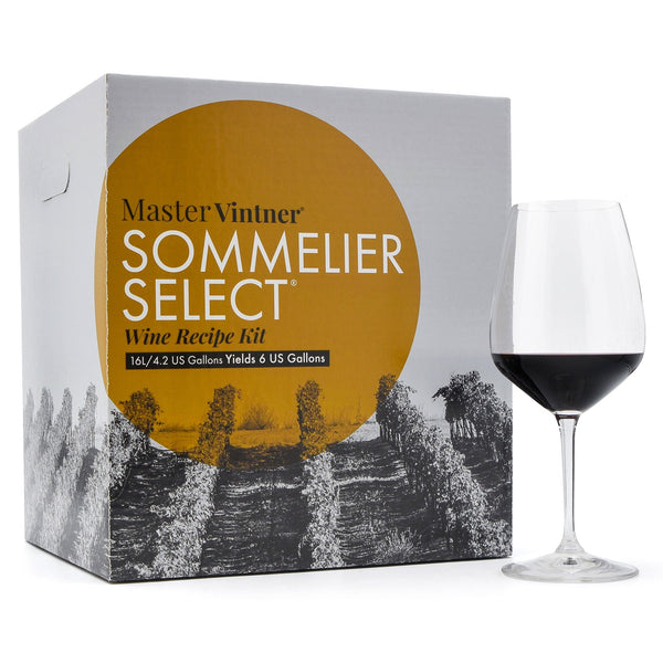 Italian Tuscan Classico Wine Kit - Master Vintner® Sommelier Select® with glass