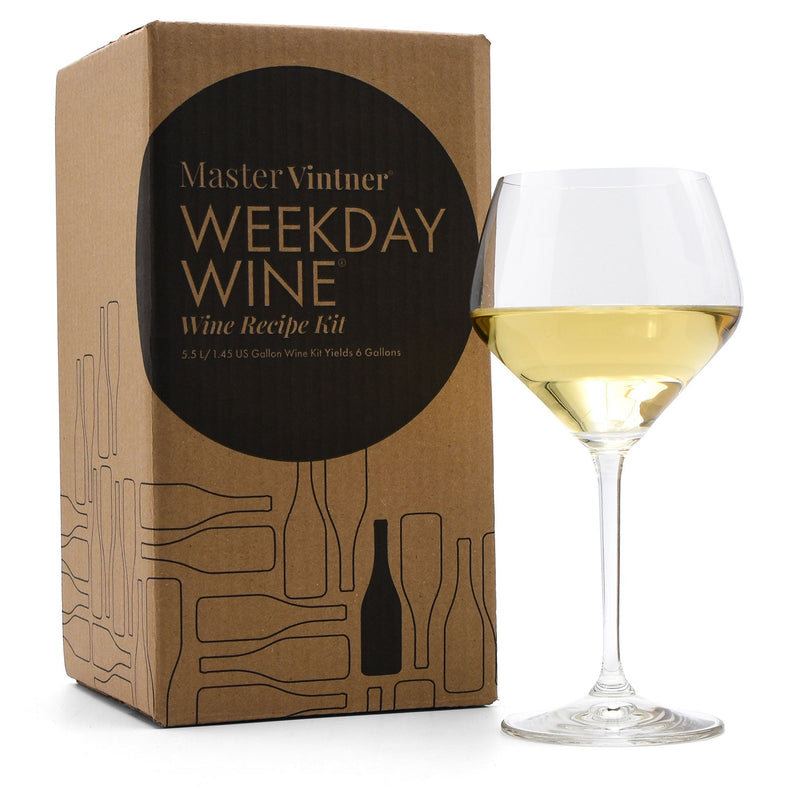 Master Vintner® Weekday Wine® Chardonnay Wine in a glass