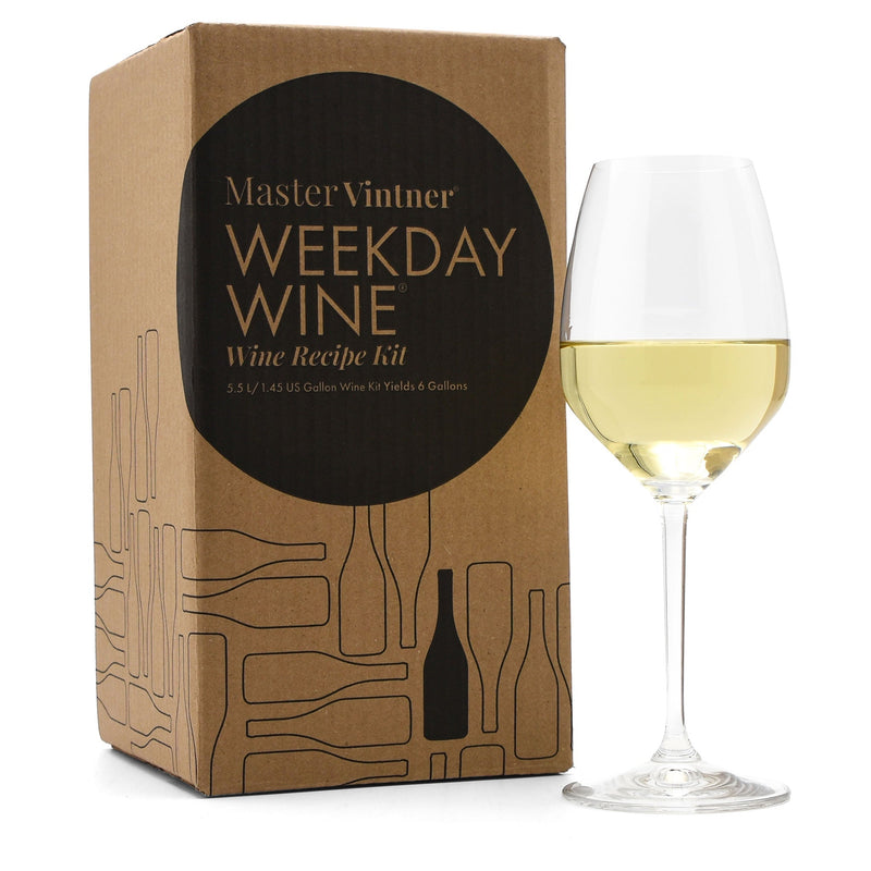 Master Vintner® Weekday Wine® Riesling Wine in a glass