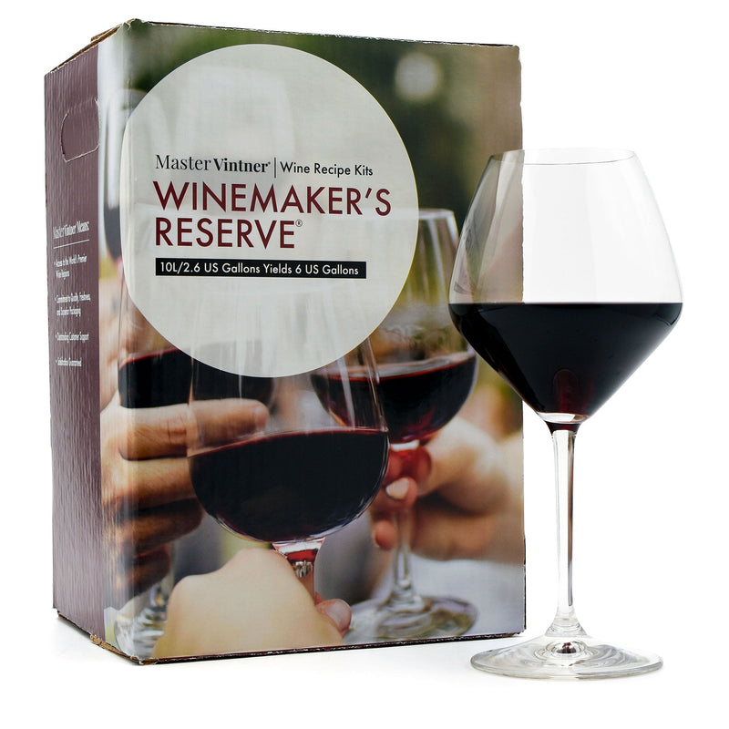 Italian Pinot Grigio Wine Kit - Master Vintner® Winemaker's Reserve® with glass