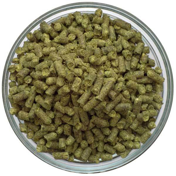 Nugget Hop Pellets in a bowl