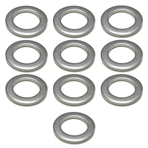 Stainless Steel Flat Washer Ten Pack