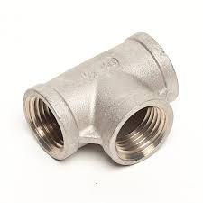 Stainless Steel Tee 1/2" FPT