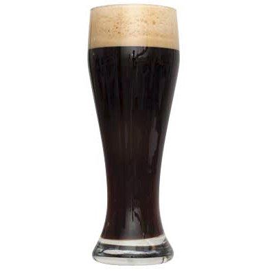 Tall glass of Midnight Beatdown Wheaten Porter