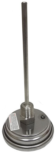 Thermometer 1/2" NPT with 6" Probe